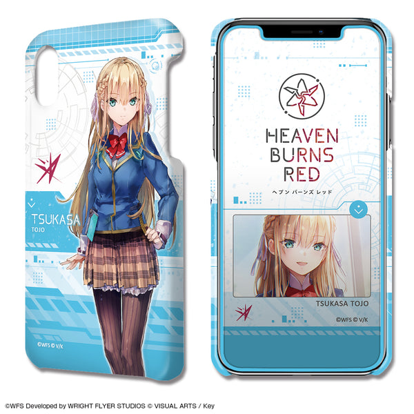 『ヘブンバーンズレッド』デザジャケット iPhone XRケース&保護シート デザイン04(東城つかさ)